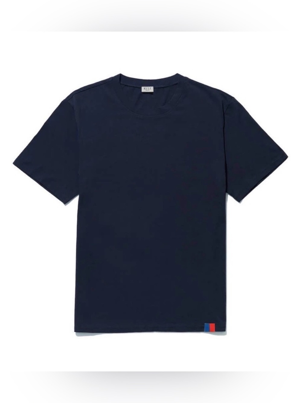 KULE Mens Mister Archie Navy Blue Short Sleeve Tee Shirt // Size Large
